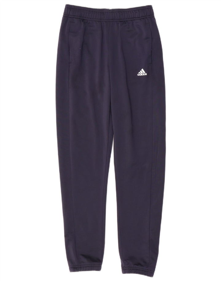 Calças de treino ADIDAS Meninos Joggers 11-12 Anos Azul Marinho Poliéster
