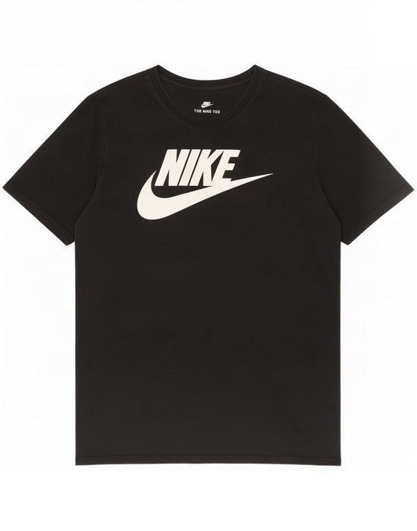 Camiseta Nike Masculina Athletic Cut Graphic Top Médio Algodão Preto