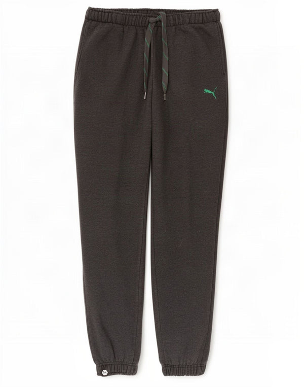 Calça de treino masculina Puma Joggers grande algodão cinza