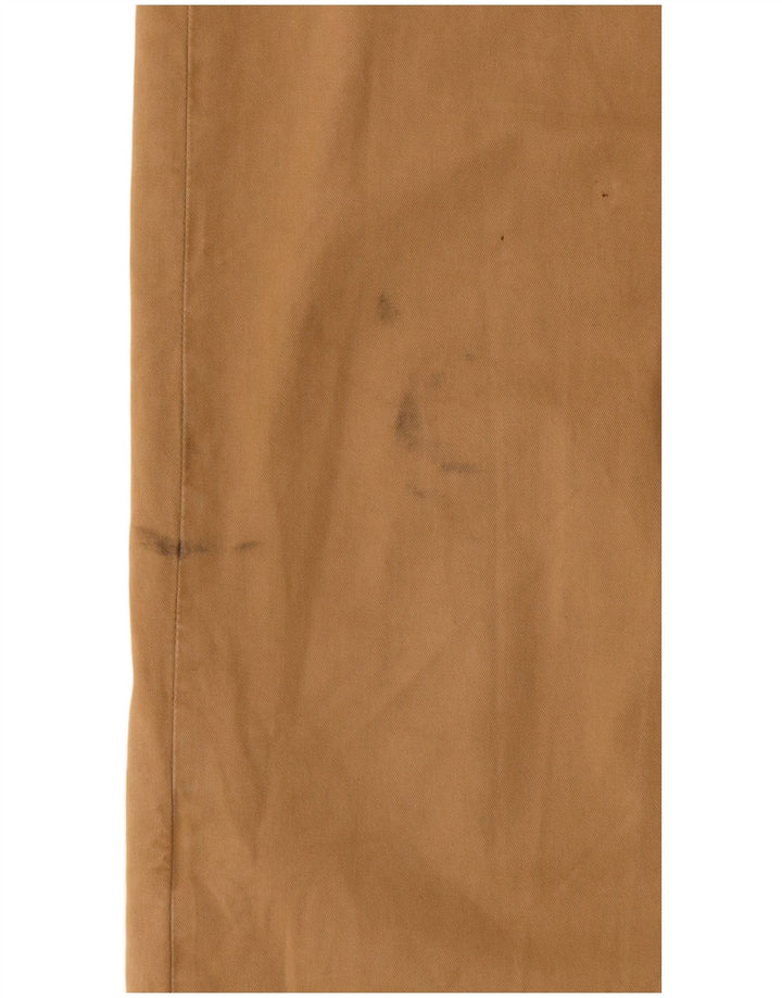 Calça casual reta masculina Gant W32 L32 bege