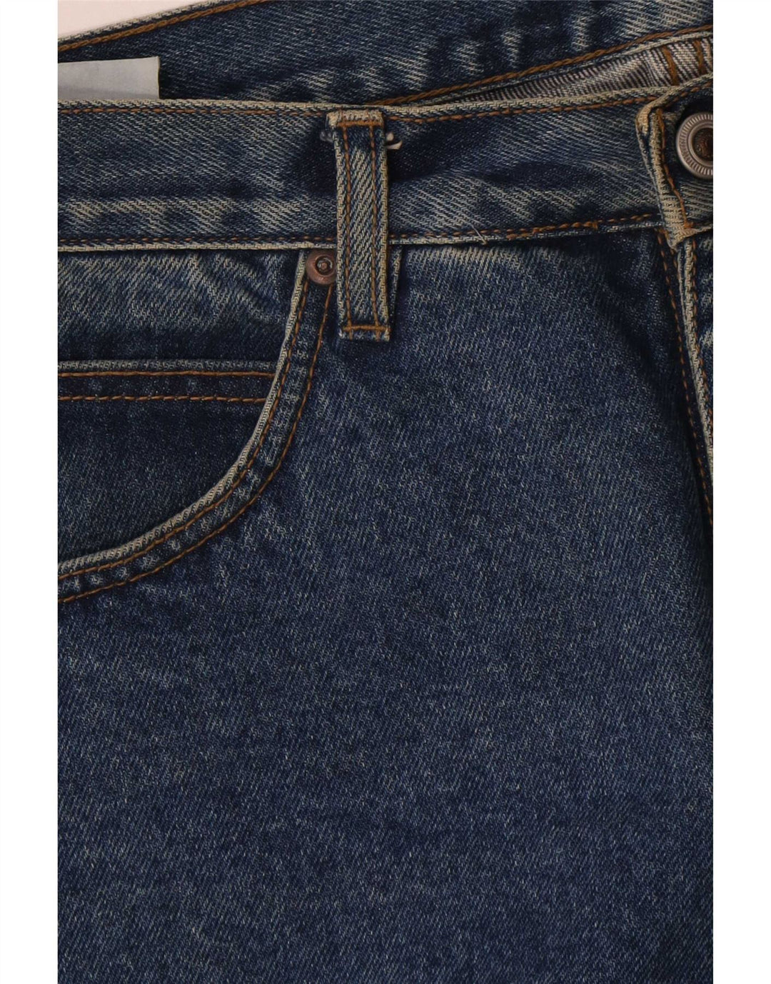 C&A Jeans Cônicos Femininos IT44 Médio W34 L30 Azul