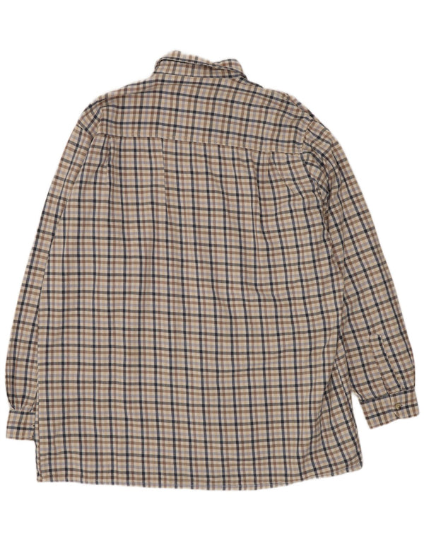 Camisa masculina de flanela Champion XL algodão guingão multicolorido