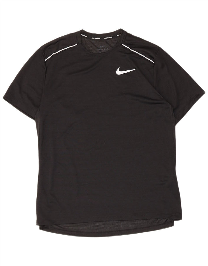 Camiseta Nike Masculina Dri Fit Top Médio Poliéster Preto