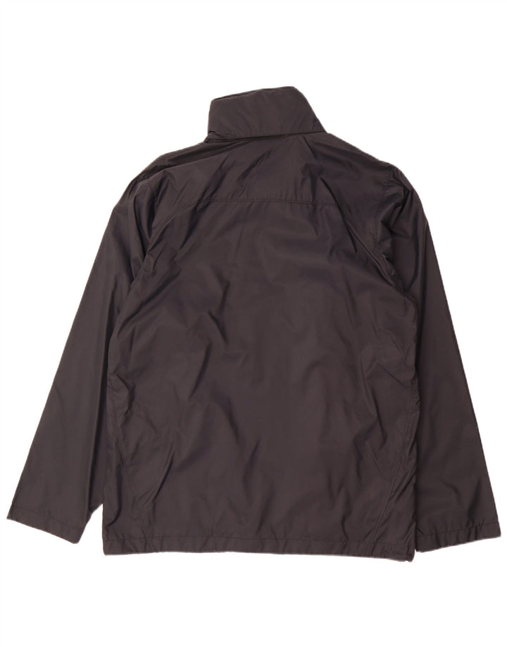 Jaqueta de chuva masculina Columbia UK 36 pequena preta nylon