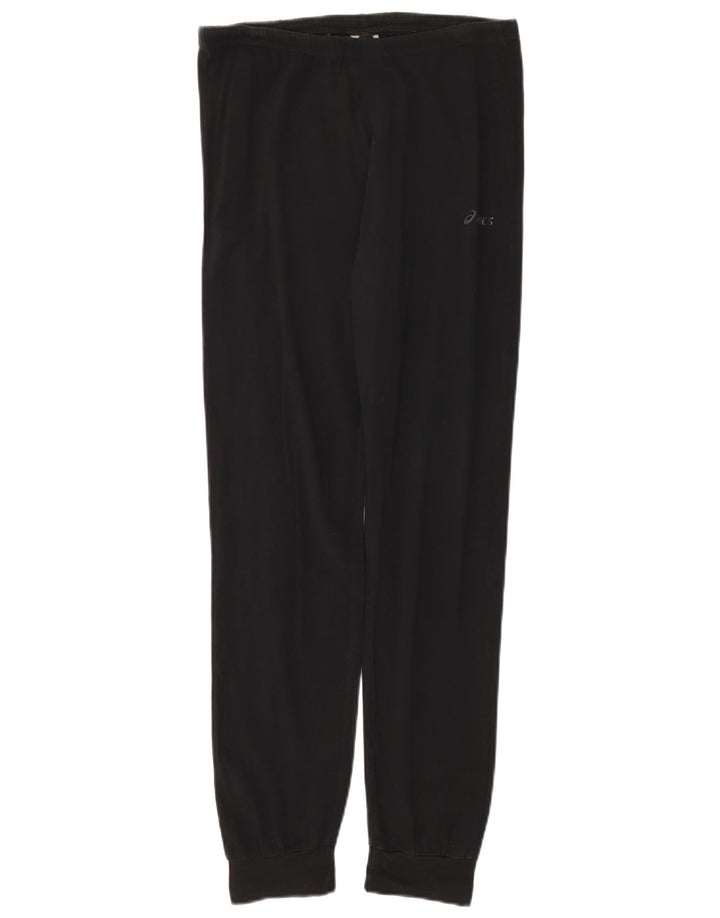 Calça de treino feminina ASICS Joggers UK 14 médio preto algodão