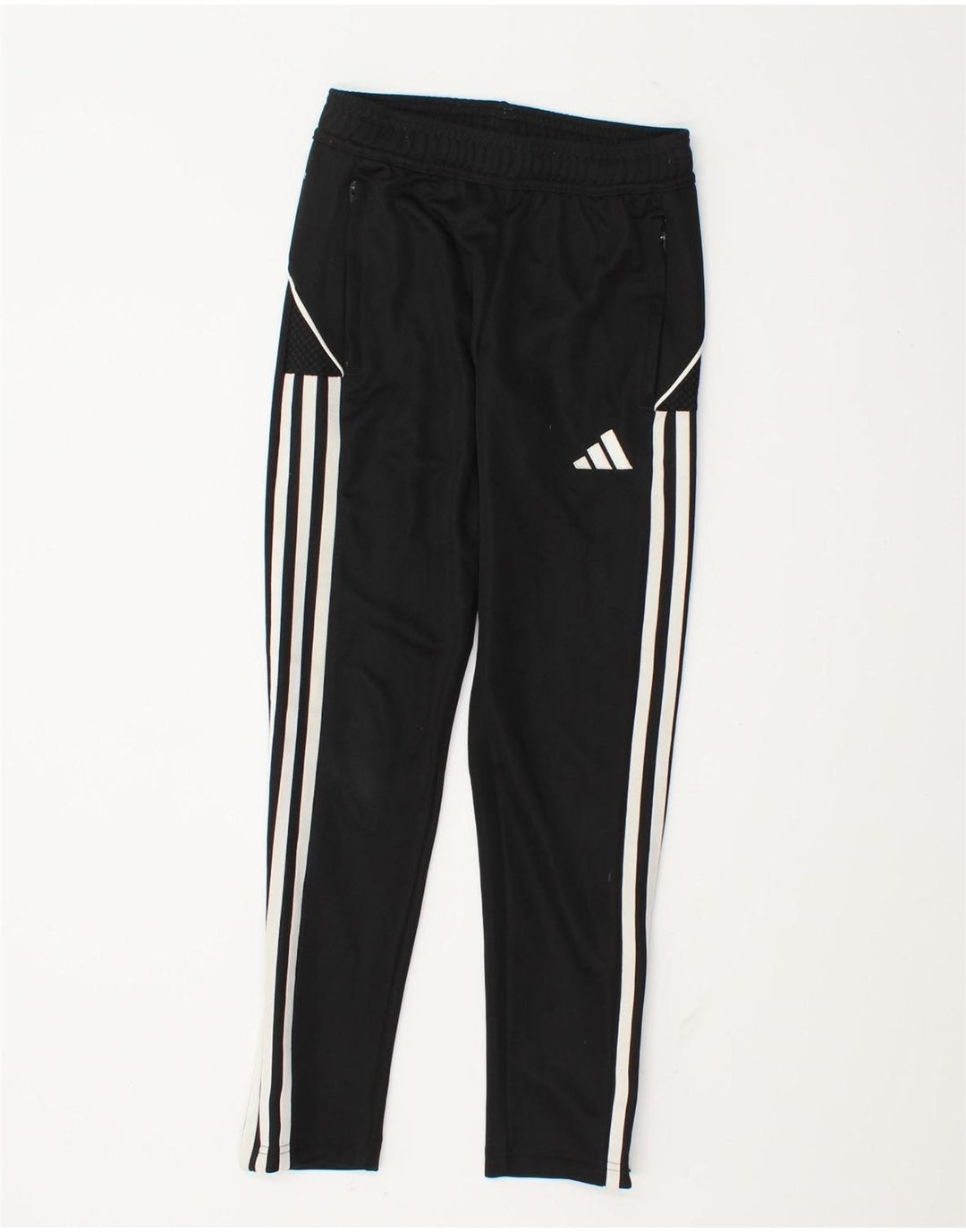 Calças de treino Adidas Boys Aeroready 9-10 anos preto poliéster