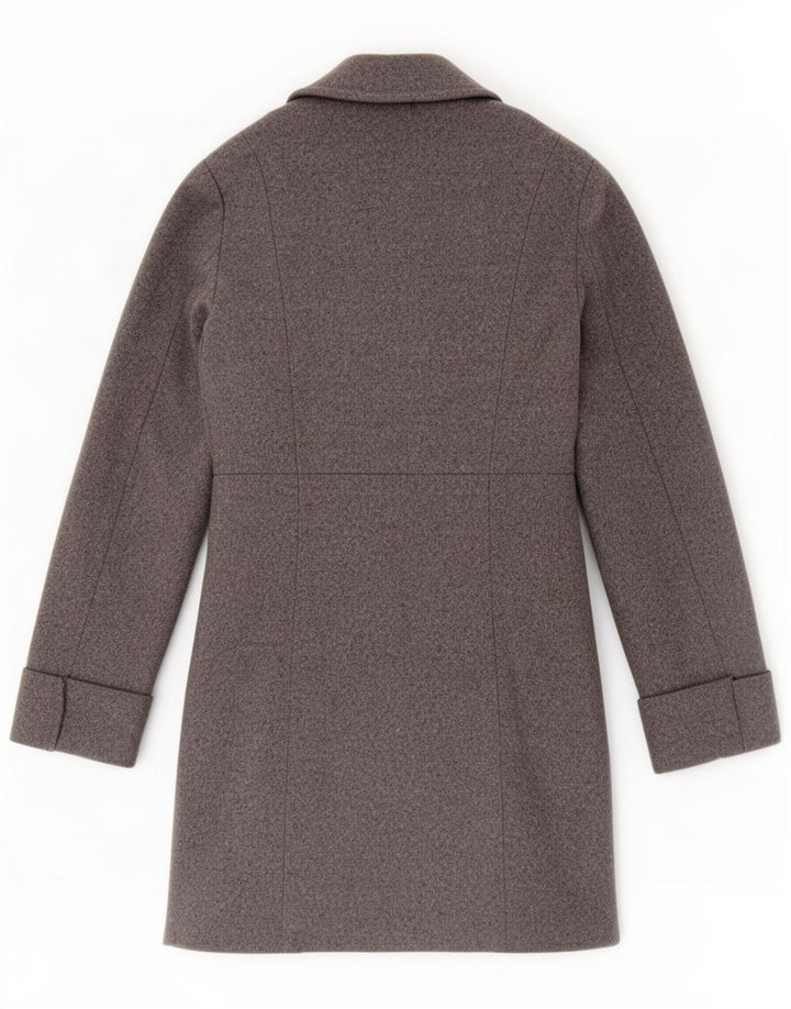 Sobretudo feminino Benetton IT 42 lã cinza médio
