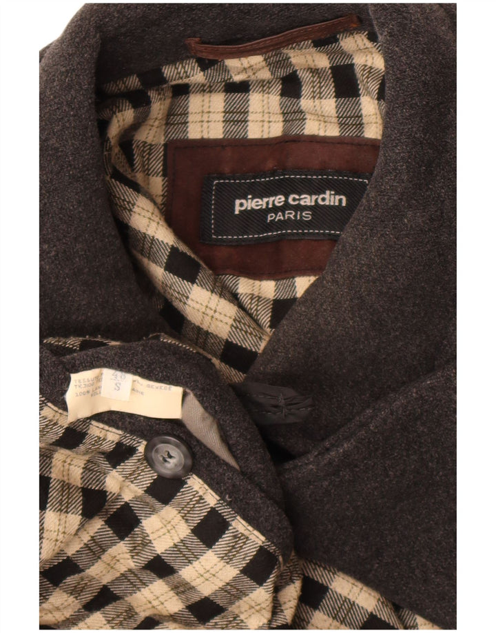 Sobretudo masculino Pierre Cardin IT 48 lã cinza médio