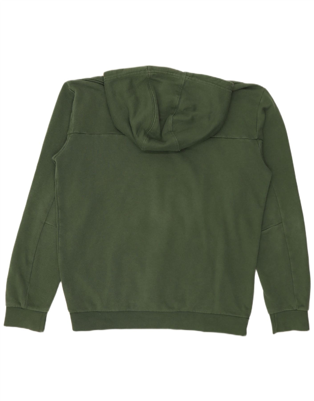 ADIDAS Mens Hoodie Jumper Médio Algodão Verde