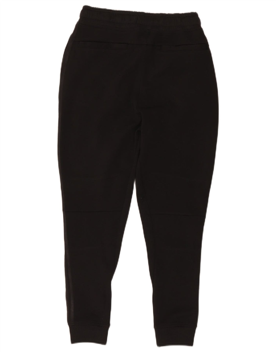 Zara Calça de treino masculina Joggers pequeno poliéster preto