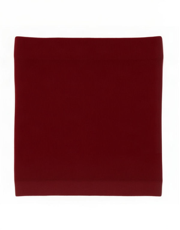 Zara Mini saia feminina pequena W26 Borgonha Nylon