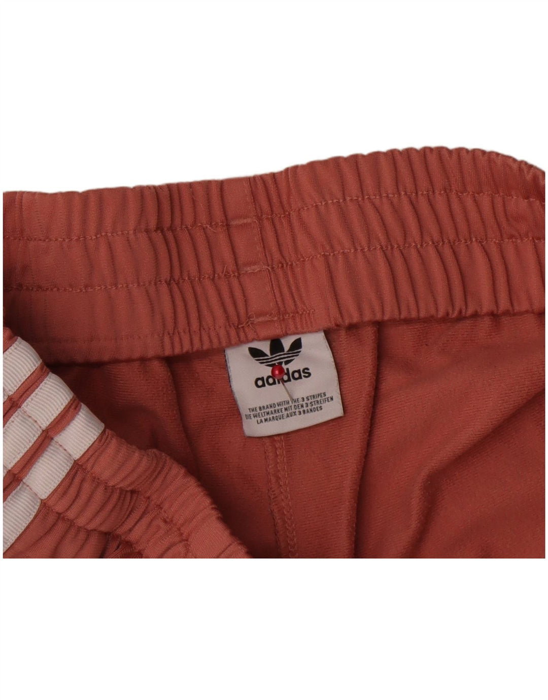 Shorts esportivos femininos Adidas UK 14 poliéster rosa médio