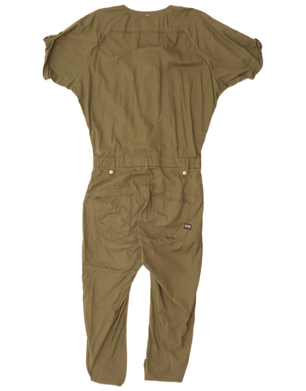 Macacão feminino grande G-Star UK 10 pequeno cáqui