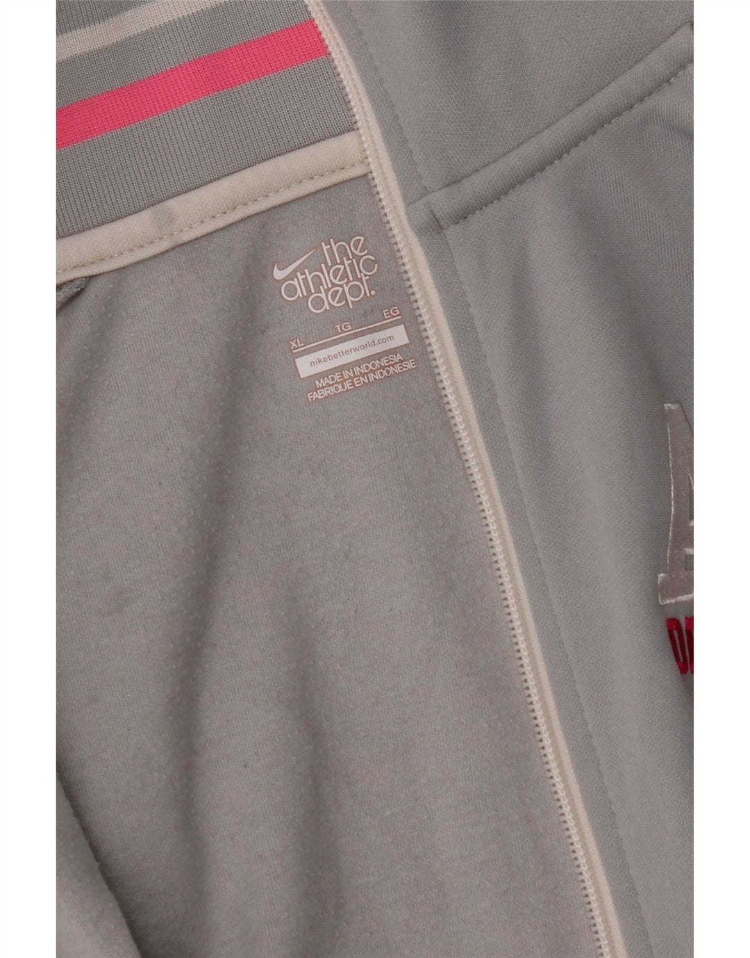 Jaqueta Nike Feminina Graphic Tracksuit Top UK 18 XL Cinza