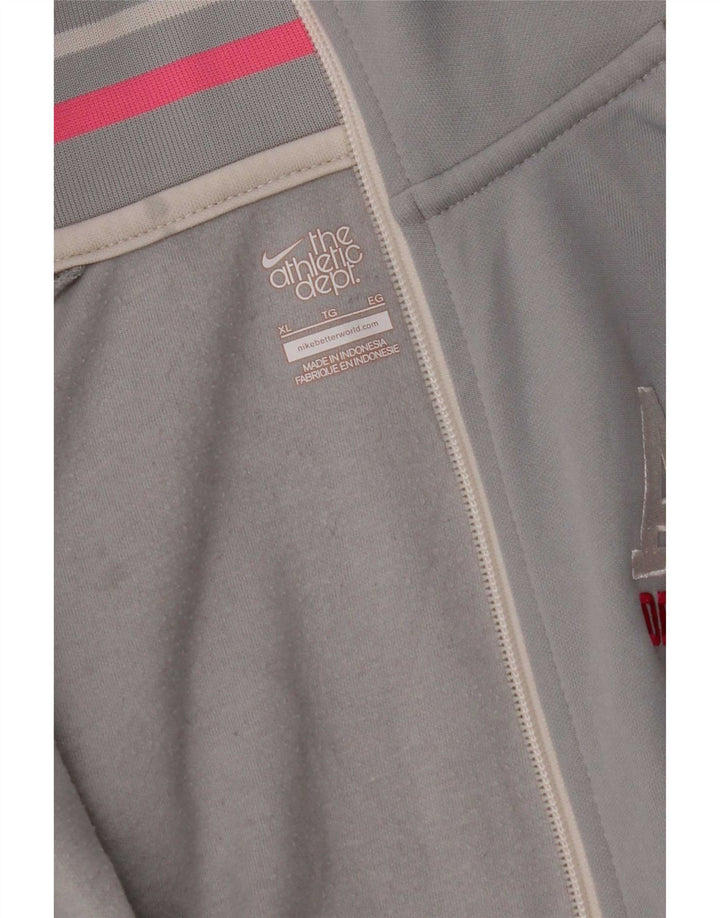 Jaqueta Nike Feminina Graphic Tracksuit Top UK 18 XL Cinza