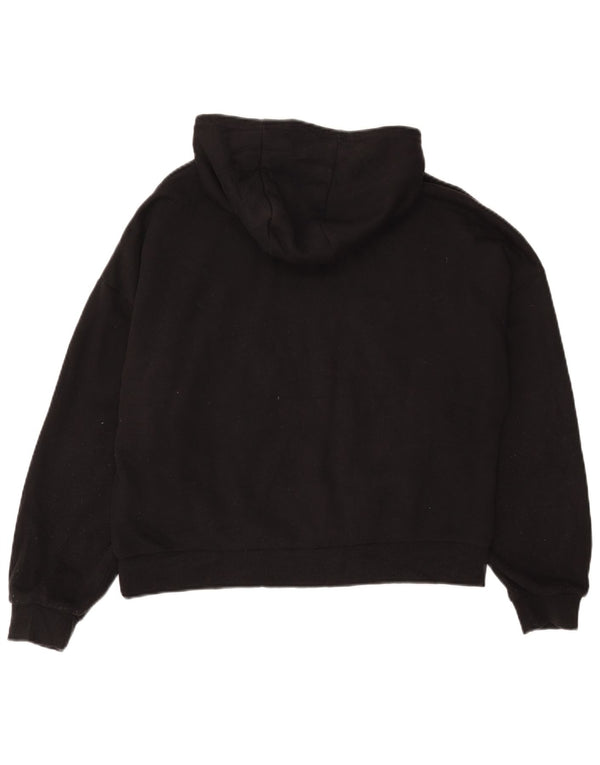 Suéter com capuz grande gráfico Juicy Couture para meninas 15-16 anos preto