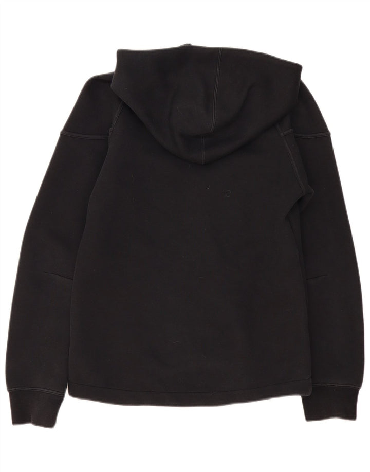 Suéter Nike Masculino Zip com Capuz Pequeno Algodão Preto