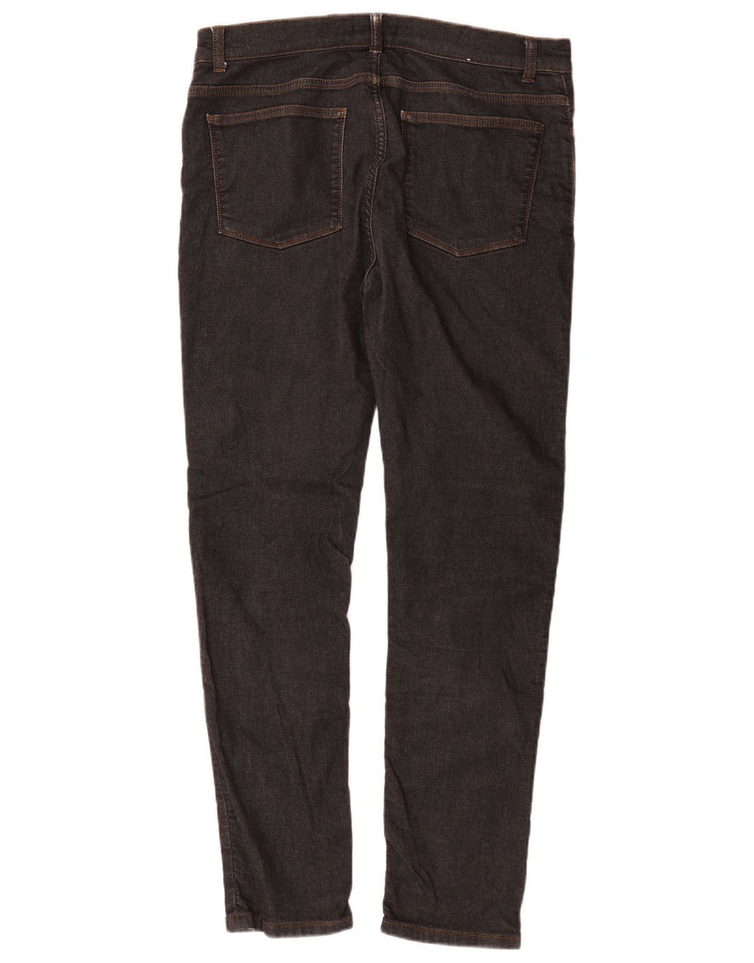 Jeans Slim Feminino Reiss W34 L30 Algodão Preto