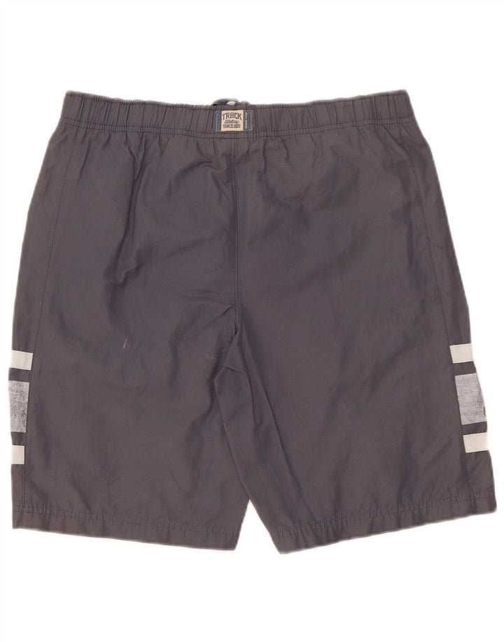 Shorts esportivos gráficos masculinos Nike pequeno algodão cinza