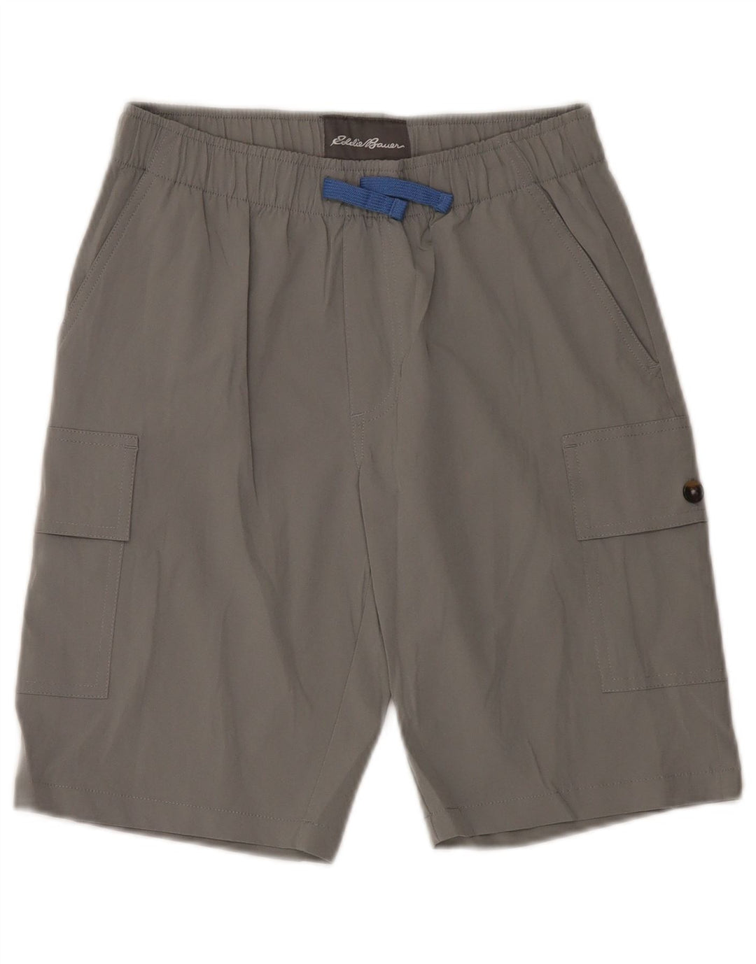 Eddie Bauer Boys Sport Shorts 13-14 anos grande cinza poliéster