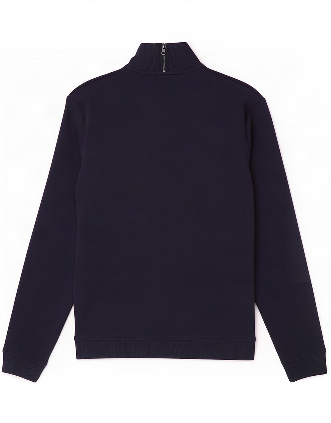 Suéter masculino Ted Baker com zíper e gola tamanho 3 médio azul marinho algodão