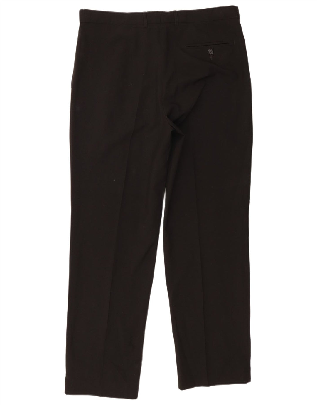 Calça masculina Marks & Spencer com pegged suit W36 L31 poliéster preto