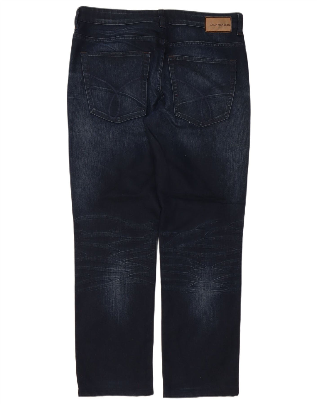Calvin Klein Masculino Regular Slim Jeans W32 L30 Azul