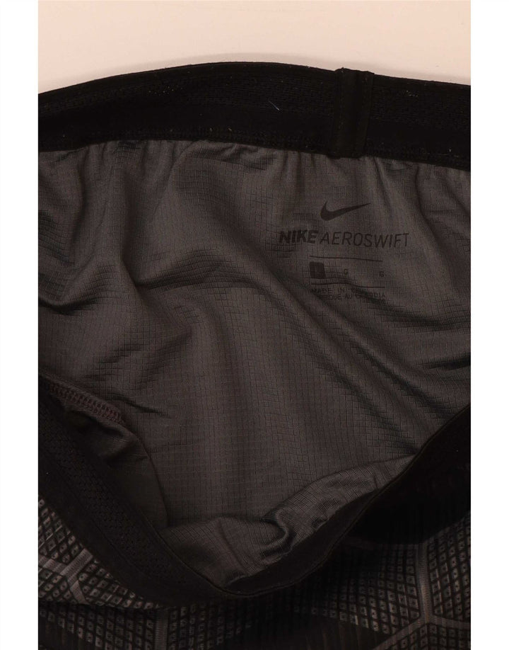 Nike Mens Sport Shorts Grande Cinza Geométrico