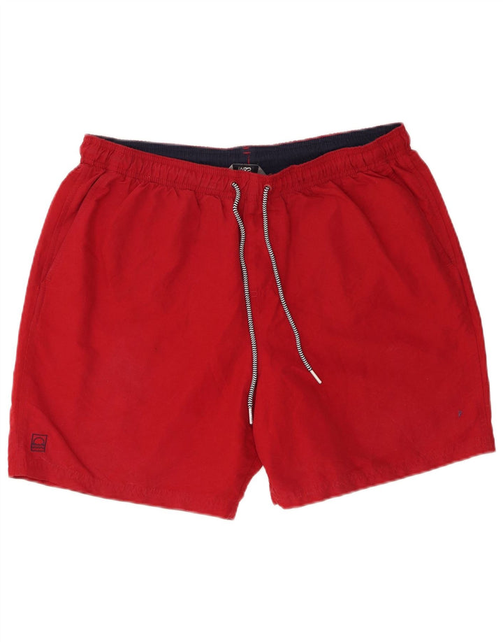 Shorts de natação masculino Marks & Spencer grande poliéster vermelho
