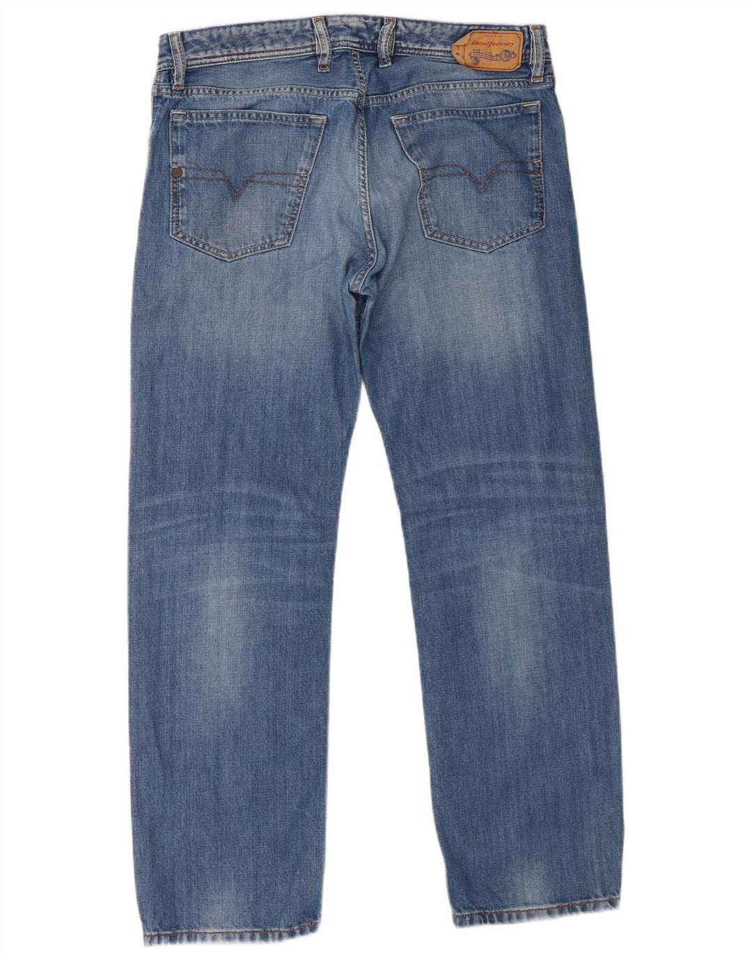 Diesel Mens Wavkee Straight Jeans W32 L30 Azul
