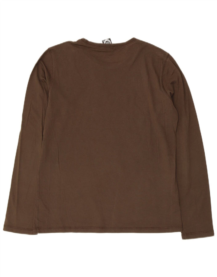 Scorpion Bay Boys Camiseta gráfica manga comprida 13-14 anos 2XL algodão marrom