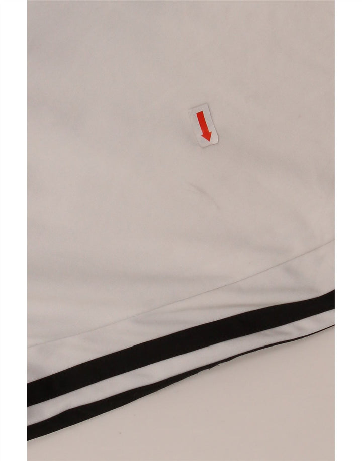 Shorts esportivos ADIDAS Aeroready para meninos 15-16 anos branco poliéster