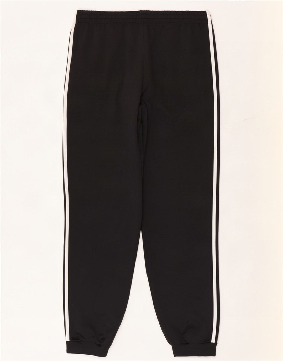 Calça de treino masculina Adidas Joggers UK 40/42 poliéster preto médio