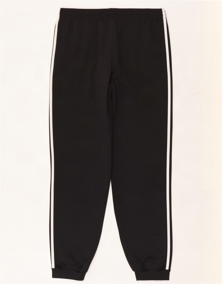 Calça de treino masculina Adidas Joggers UK 40/42 poliéster preto médio