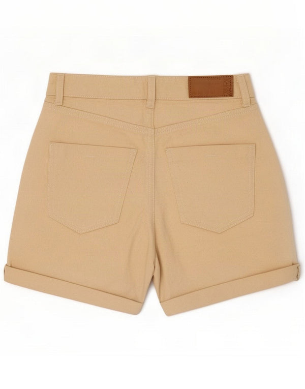 Zara Womens Denim Shorts EU 34 XS W24 Beige