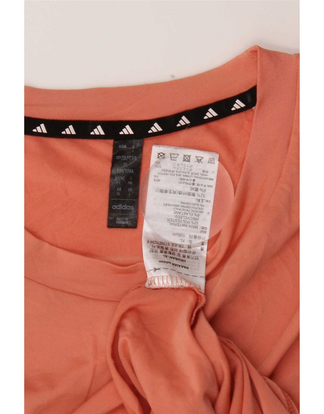 Camiseta Adidas Masculina Aeroready Top Grande Poliéster Rosa