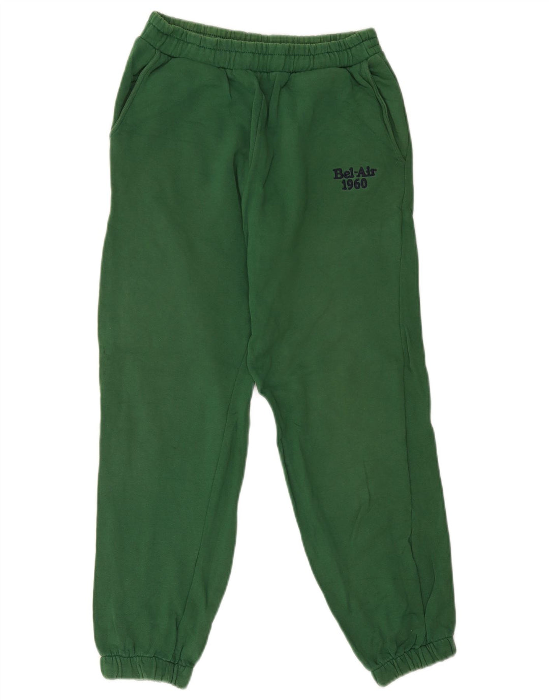 Calça de treino feminina Zara Joggers UK 12 verde médio