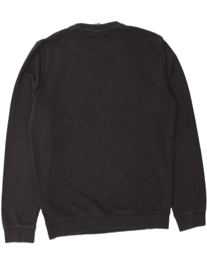 CHAMPION Mens Graphic Sweatshirt Jumper Medium Black Cotton Vintage Champion and Second-Hand Champion from Messina Hembry 