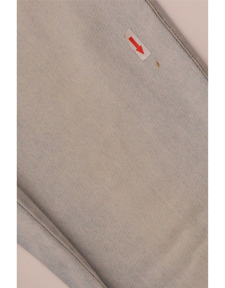 Calça jeans reta feminina Cassuci W28 L28 azul