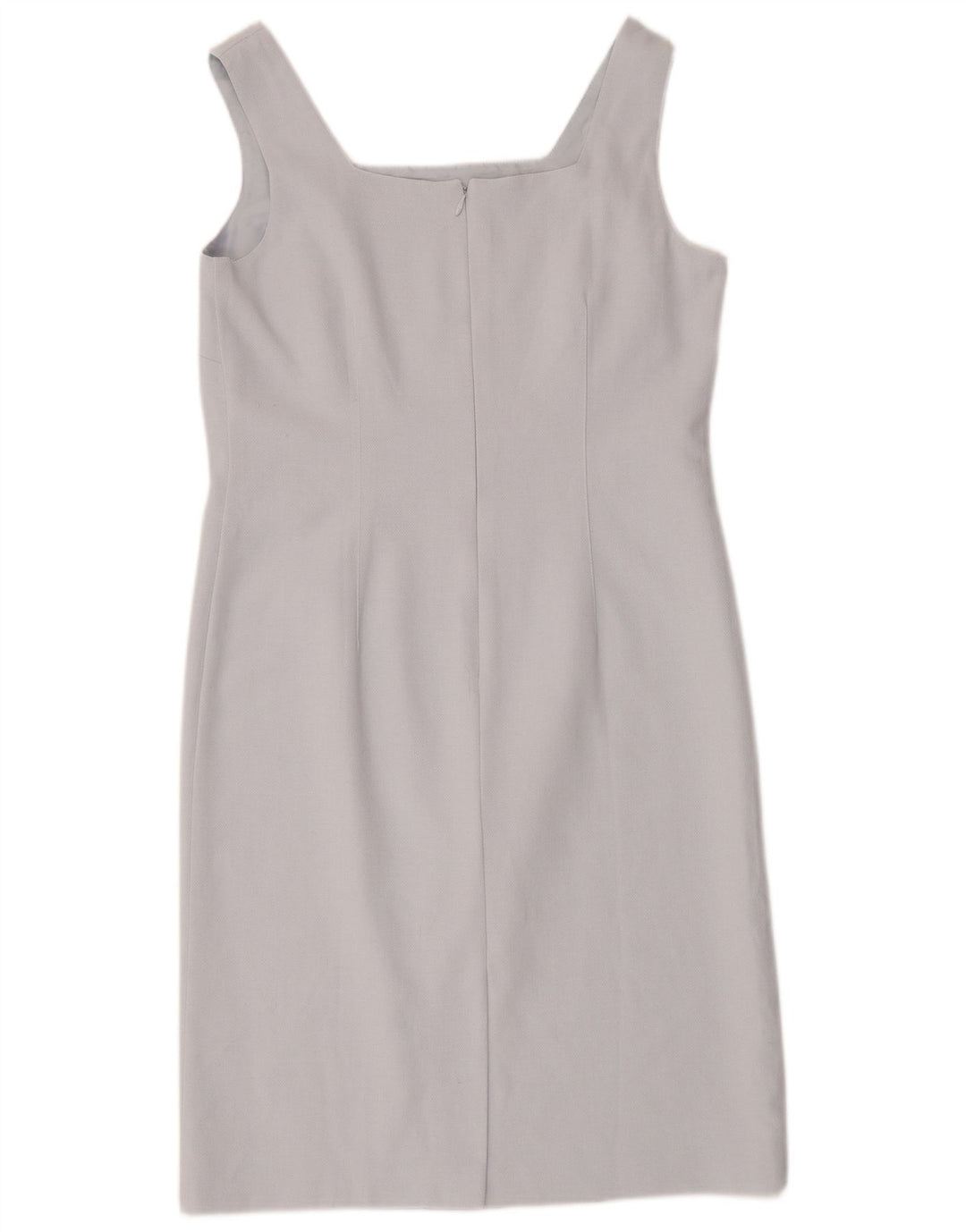 Vestido feminino Marks & Spencer St. Michael sem mangas Reino Unido 14 grande azul