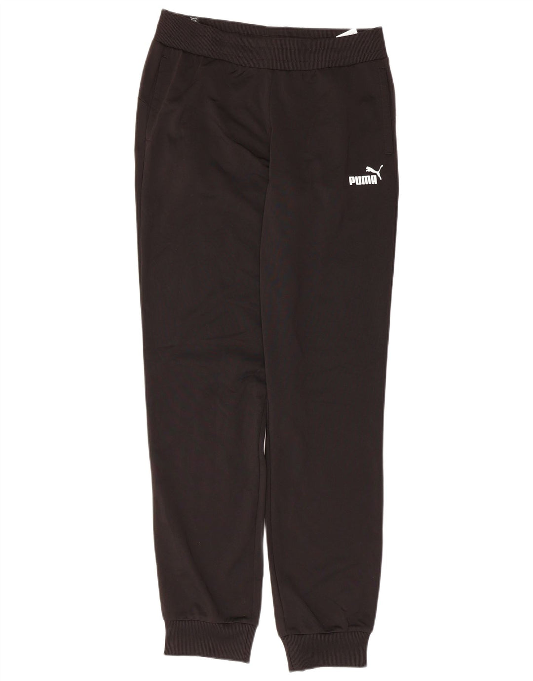 Calça de treino masculina PUMA joggers poliéster preto pequeno