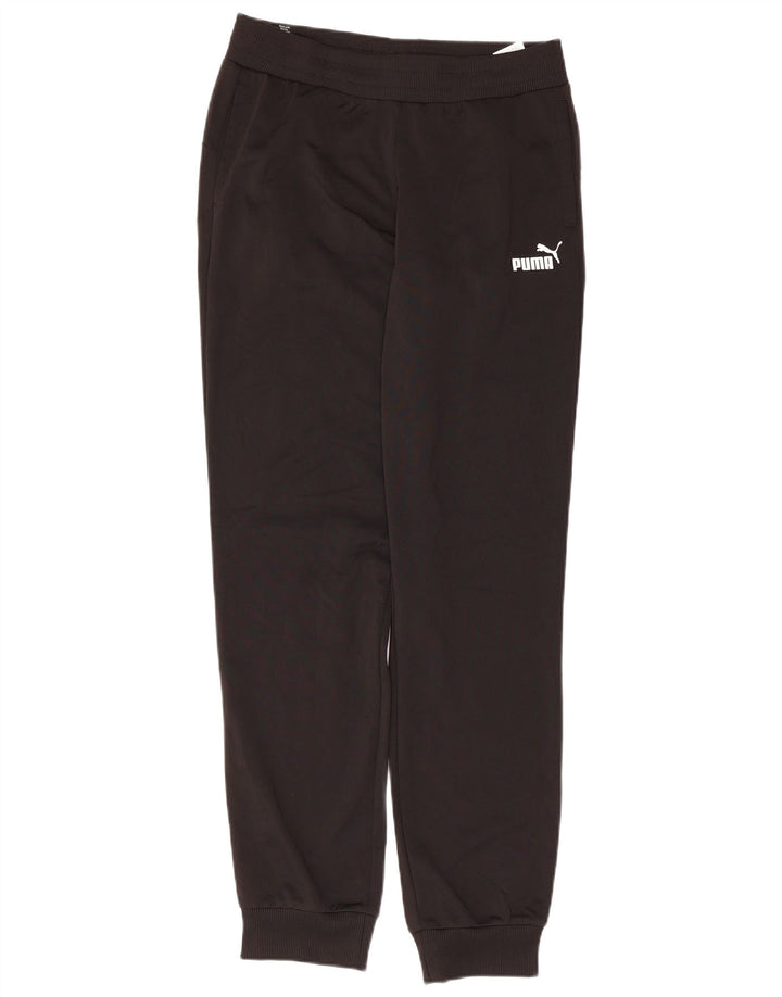Calça de treino masculina PUMA joggers poliéster preto pequeno