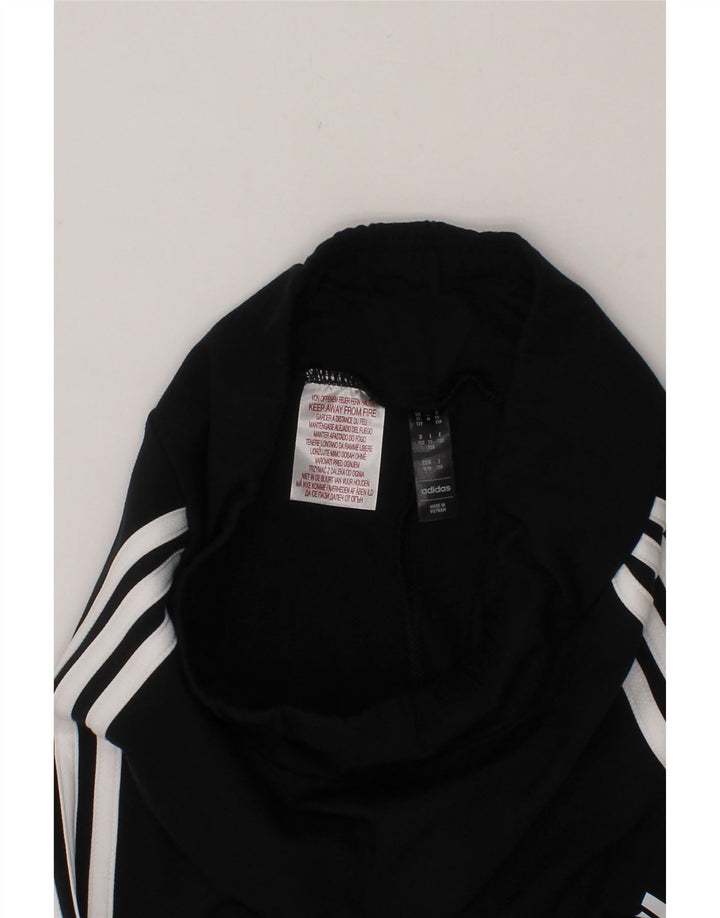 ADIDAS Girls Leggings 11-12 Years  Black Cotton Vintage Adidas and Second-Hand Adidas from Messina Hembry 