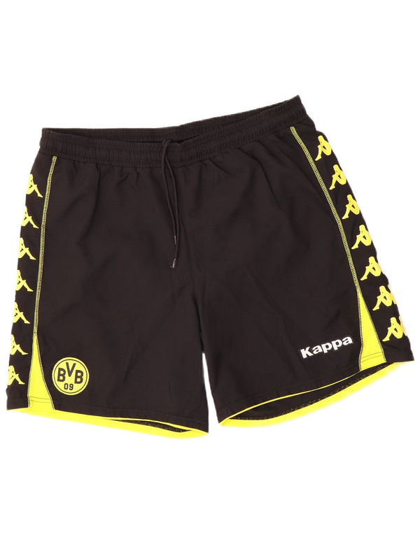 Shorts esportivos gráficos masculinos KAPPA 2XL poliéster preto