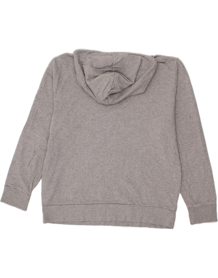 LEVI'S Womens Graphic Hoodie Jumper UK 18 XL Grey Cotton Vintage Levi's and Second-Hand Levi's from Messina Hembry 