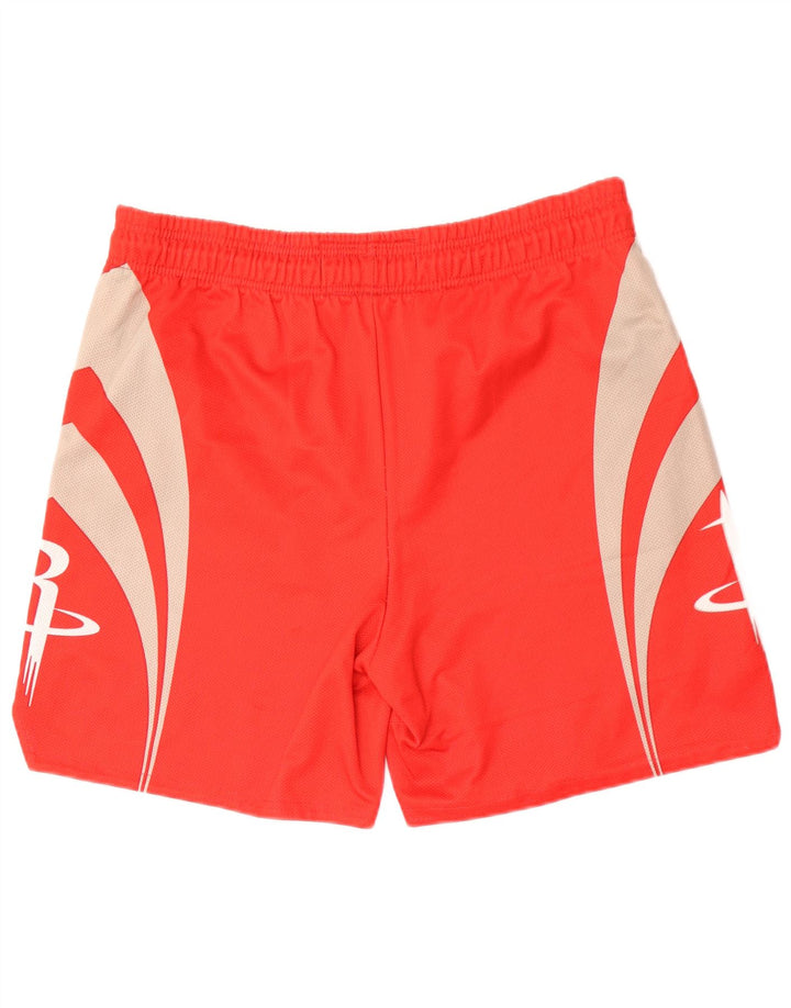 Shorts esportivos masculinos Champion grande poliéster colorblock vermelho