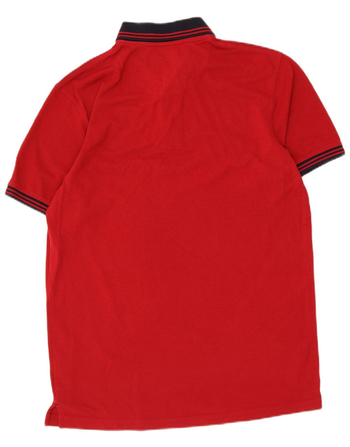 Camisa polo masculina CHAMPION grande algodão vermelho