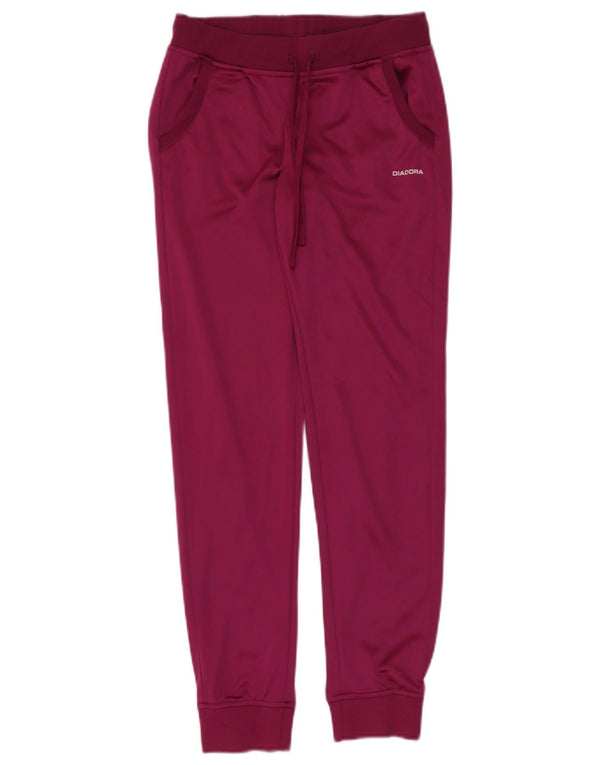 Calça de treino Diadora Meninas Corredores 13-14 Anos 2XL Poliéster Roxo
