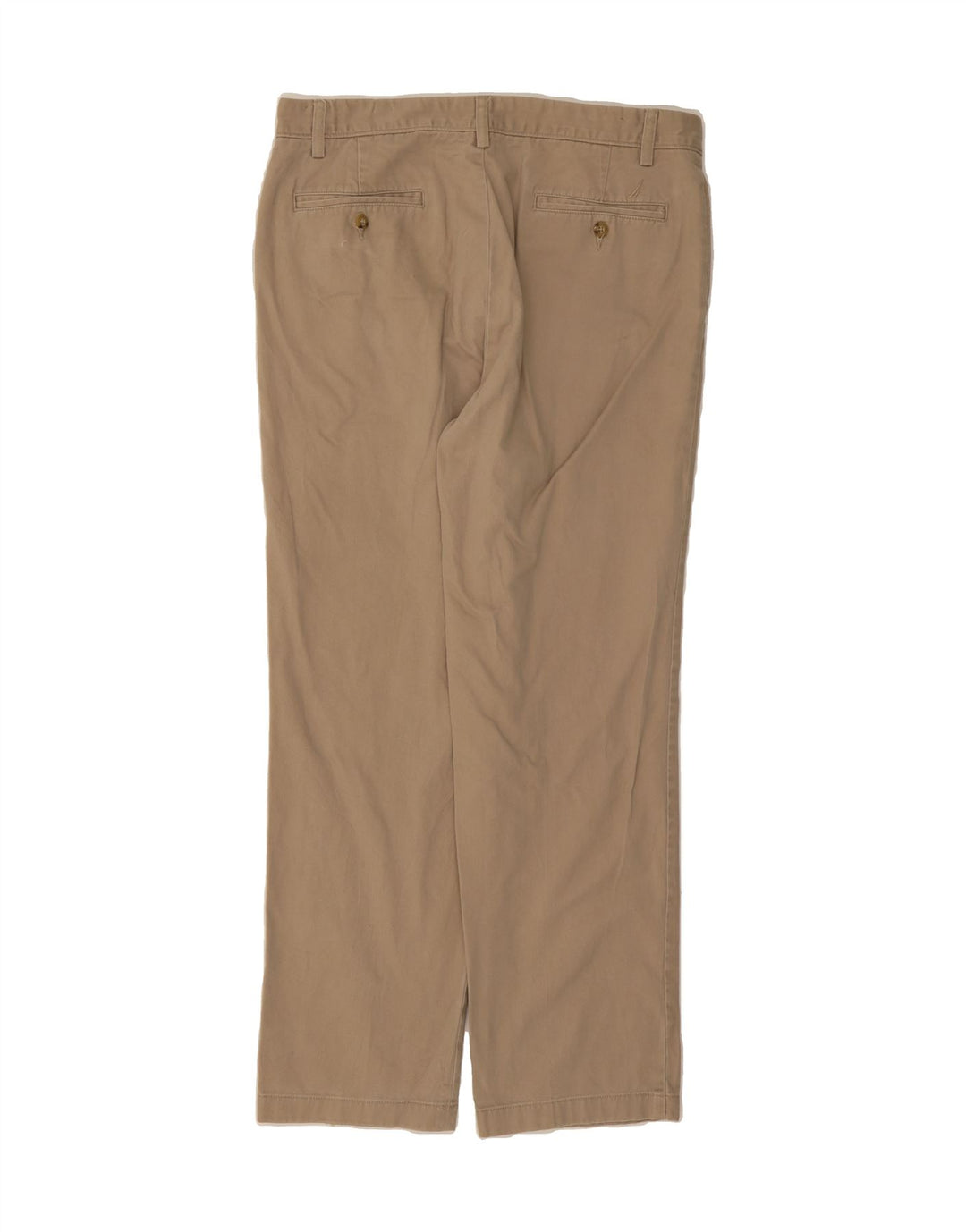 NAUTICA Mens Straight Chino Trousers W34 L30 Beige Cotton Vintage Nautica and Second-Hand Nautica from Messina Hembry 