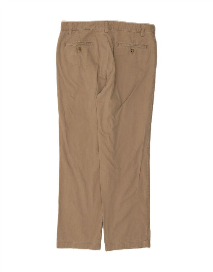 NAUTICA Mens Straight Chino Trousers W34 L30 Beige Cotton Vintage Nautica and Second-Hand Nautica from Messina Hembry 